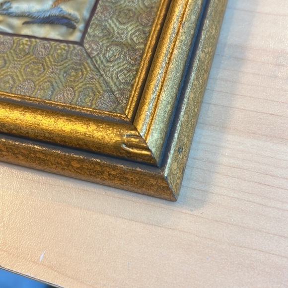 Vintage Chinese Silk Thread Embroidery Framed Wall Art Kids at Play - Picture 5 of 8